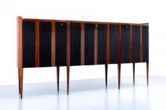 Paolo Buffa Paolo Buffa Set of 2 Extra Large Credenzas in Walnut and Mahogany Italy 1956 - 3247638