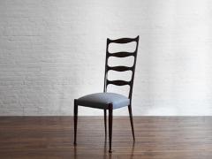 Paolo Buffa Paolo Buffa Set of six ladder back dining chairs - 4163865