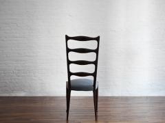 Paolo Buffa Paolo Buffa Set of six ladder back dining chairs - 4163867