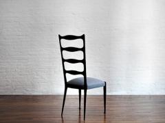 Paolo Buffa Paolo Buffa Set of six ladder back dining chairs - 4163868