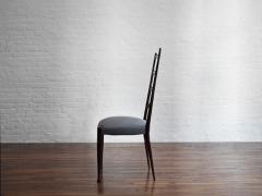 Paolo Buffa Paolo Buffa Set of six ladder back dining chairs - 4163869