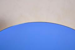 Paolo Buffa Paolo Buffa Table w Blue Glass - 4530694