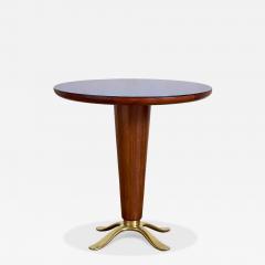 Paolo Buffa Paolo Buffa Table w Blue Glass - 4532924