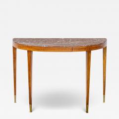 Paolo Buffa Paolo Buffa Wall Console with marble top - 3561427