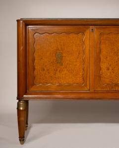 Paolo Buffa Paolo Buffa Walnut and Birch Burl Sideboard with Marble Top Italy 1956 - 4360334
