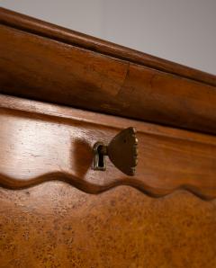 Paolo Buffa Paolo Buffa Walnut and Birch Burl Sideboard with Marble Top Italy 1956 - 4360335