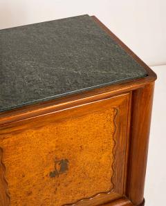 Paolo Buffa Paolo Buffa Walnut and Birch Burl Sideboard with Marble Top Italy 1956 - 4360337