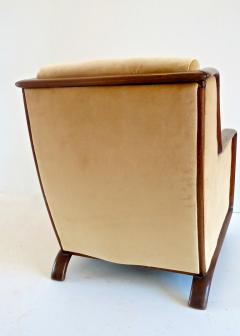 Paolo Buffa Paolo Buffa Walnut and Velvet Armchair 1940 - 1713283