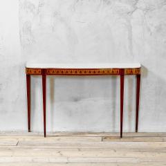 Paolo Buffa Paolo Buffa Wooden Console with Marble Top - 4034312