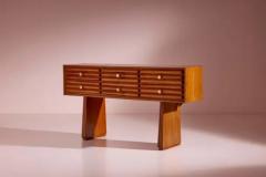 Paolo Buffa Paolo Buffa ashwood sideboard with brass handles Italy 1950s - 4147296