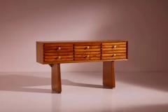 Paolo Buffa Paolo Buffa ashwood sideboard with brass handles Italy 1950s - 4147298