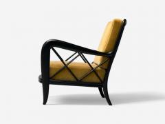 Paolo Buffa Paolo Buffa attr Italian Mid Century Modern Camel Mohair Lounge Chairs 1940s - 4098444