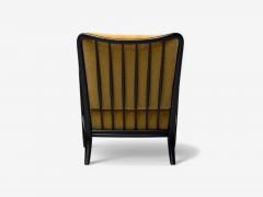 Paolo Buffa Paolo Buffa attr Italian Mid Century Modern Camel Mohair Lounge Chairs 1940s - 4098447