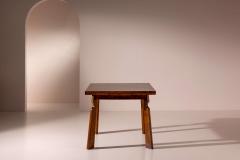 Paolo Buffa Paolo Buffa attributed extendable chestnut dining table Italy 1940s - 4228362