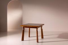 Paolo Buffa Paolo Buffa attributed extendable chestnut dining table Italy 1940s - 4228363