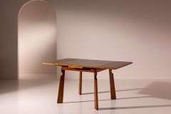 Paolo Buffa Paolo Buffa attributed extendable chestnut dining table Italy 1940s - 4228366