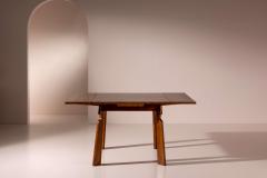 Paolo Buffa Paolo Buffa attributed extendable chestnut dining table Italy 1940s - 4228375