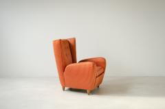 Paolo Buffa Paolo Buffa pair of 1940s high back armchairs  - 2415081