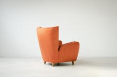 Paolo Buffa Paolo Buffa pair of 1940s high back armchairs  - 2415089