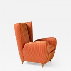 Paolo Buffa Paolo Buffa pair of 1940s high back armchairs  - 2417443