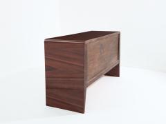 Paolo Buffa Paolo Buffa rosewood sycamore and brass chest of drawers 1940s - 3916514