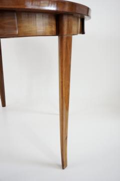 Paolo Buffa Paolo Buffa round center or game table walnut five hidden drawers 1950 - 4125054