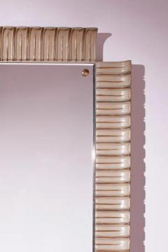 Paolo Buffa Paolo Buffa wooden lacquered mirror Italy 1940s - 3476203