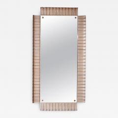 Paolo Buffa Paolo Buffa wooden lacquered mirror Italy 1940s - 3590944