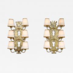 Paolo Buffa Rare Important Pair of Wall Lights by Paolo Buffa - 4082145