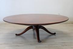 Paolo Buffa Rare Italian Design Round Large Sofa Table or Coffee Table by Paolo Buffa 1950s - 2634422