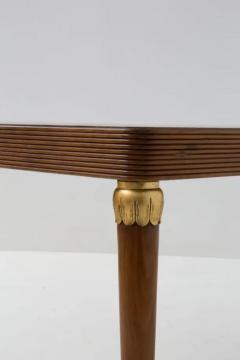 Paolo Buffa Rare Italian Dining Table by Paolo Buffa in Brass - 3677614