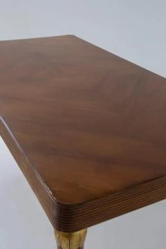 Paolo Buffa Rare Italian Dining Table by Paolo Buffa in Brass - 3677675