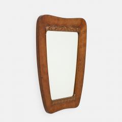 Paolo Buffa Rare Walnut Radicca Mirror by Paolo Buffa - 3793080