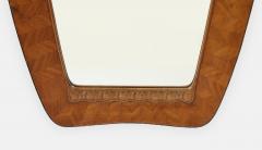 Paolo Buffa Rare Walnut Radicca Mirror by Paolo Buffa - 3793090