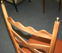 Paolo Buffa Set of Six Dining Chairs Designed by Paolo Buffa made in Italy - 467196
