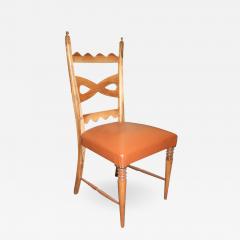 Paolo Buffa Set of Six Dining Chairs Designed by Paolo Buffa made in Italy - 469740