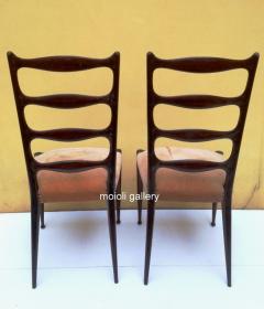 Paolo Buffa Set of Six Paolo Buffa High Back Chairs - 191602