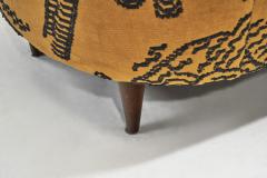 Paolo Buffa Upholstered Italian Armchairs attributed to Paolo Buffa Italy 1950s - 3394492