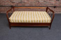 Paolo Buffa Vintage Italian Modern Walnut Divan Sofa Bed Attributed to Paolo Buffa - 4428723