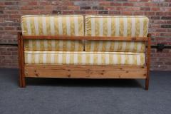 Paolo Buffa Vintage Italian Modern Walnut Divan Sofa Bed Attributed to Paolo Buffa - 4428724