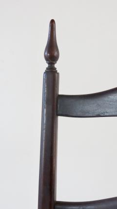 Paolo Buffa set of 8 ebonized velvet high back Chiavari dining chairs by Paolo Buffa 1950 - 1948589