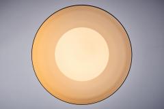 Paolo Caliari Chandelier with a blown glass diffuser by Paolo Caliari for Venini  - 4146343