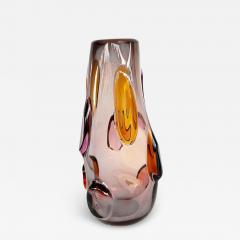 Paolo Crepax Monumental Vintage Paolo Crepax Blown Murano Glass Vase Signed Dated 90 - 4613888