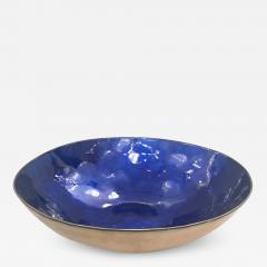 Paolo De Poli Blue Enamel Bowl by Paolo De Poli - 2279188