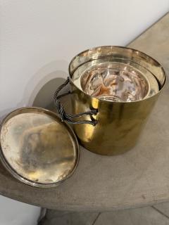 Paolo Gucci Gucci Champagne Ice Bucket in Brass Firenze Italy 1960s - 4229312