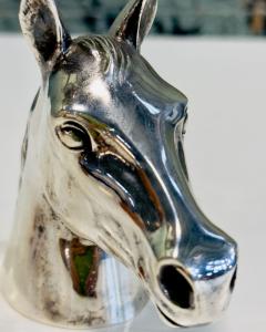 Paolo Gucci Gucci Horse Head Bottle Opener Silver Plate Signed 1970 - 3259945