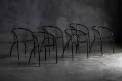 Paolo Pallucco Lizzie Chairs by Regis Portier for Paolo Pallucco Italy 1980s - 4149988