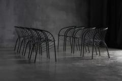 Paolo Pallucco Lizzie Chairs by Regis Portier for Paolo Pallucco Italy 1980s - 4149989