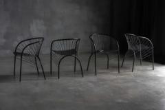 Paolo Pallucco Lizzie Chairs by Regis Portier for Paolo Pallucco Italy 1980s - 4149996