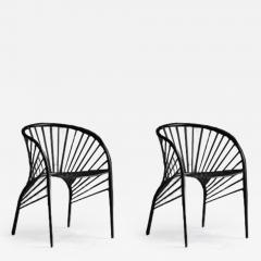 Paolo Pallucco Lizzie Chairs by Regis Portier for Paolo Pallucco Italy 1980s - 4151791